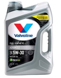 Valvoline Advanced Full Synthetic SAE 5W-30 Motor Oil QT