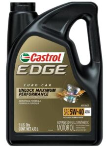 Castrol EDGE 5W-40 A3/B4 Advanced Full Synthetic Motor Oil