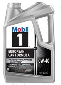 Mobil 1 FS European Car Formula Fully Synthetic Oil